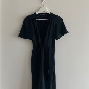 Zara dress with wrap front
